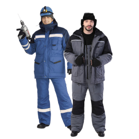 Зимние рабочие костюмы
